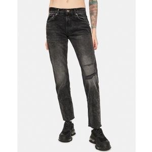 Free People We the Free Vixen Cigarette Jeans in Rock n Roll 26